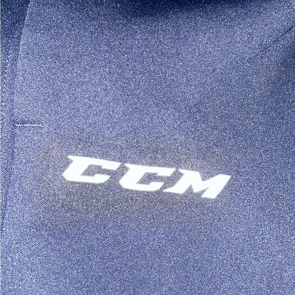 CCM XL navy jogger sweatpants - Picture 2 of 6